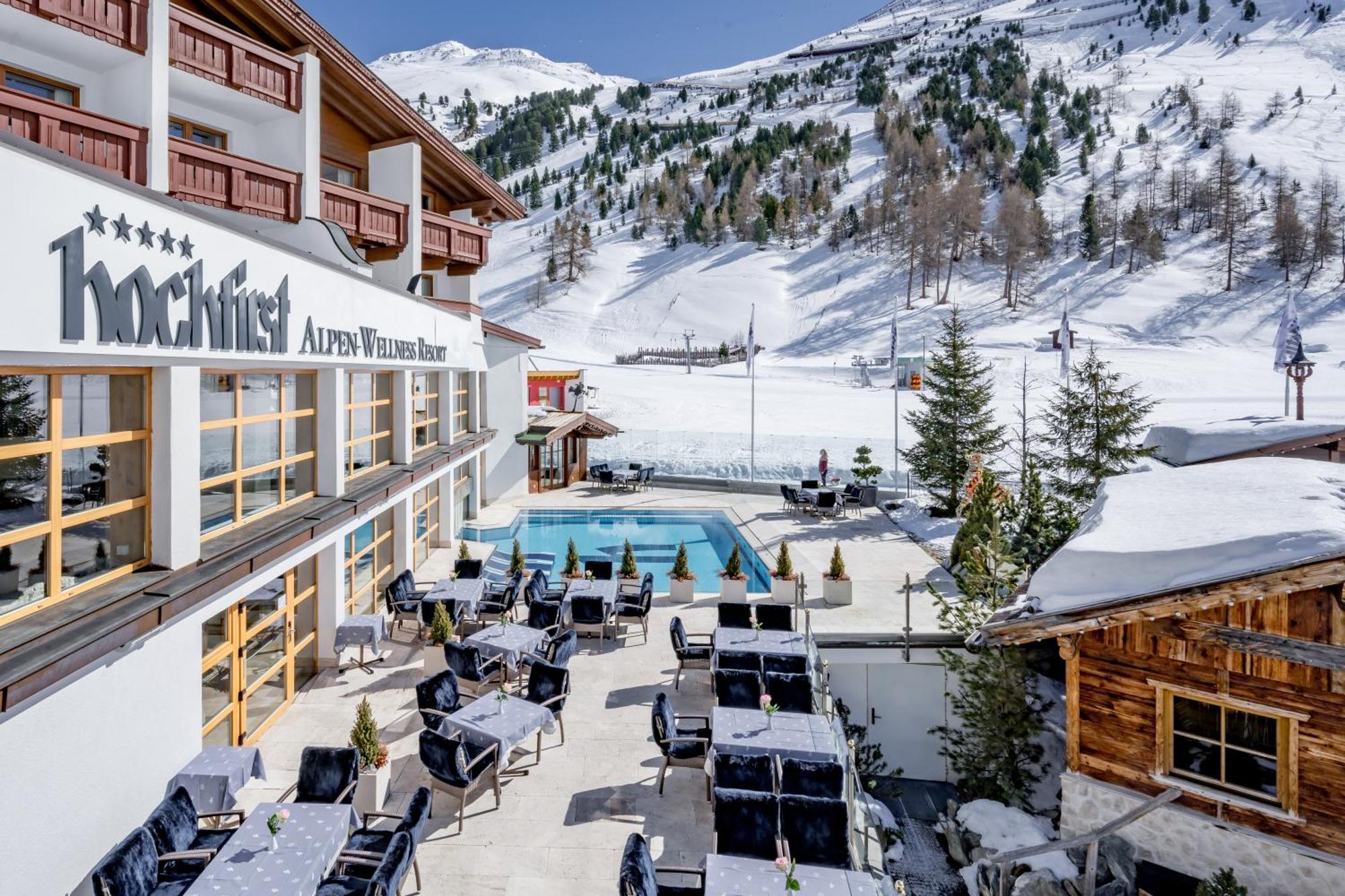 Alpen-Wellness Resort Hochfirst 오베르구르글 외부 사진